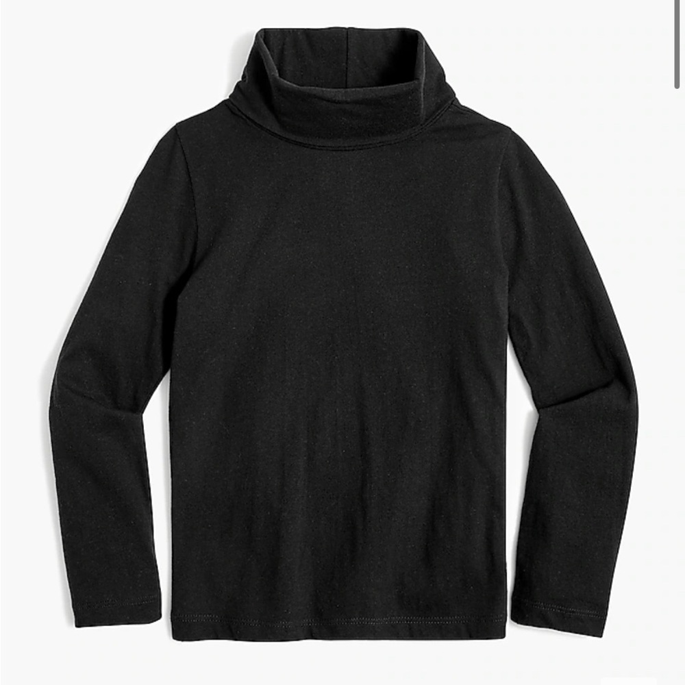 J.Crew Factory Girls’ Cotton Turtleneck